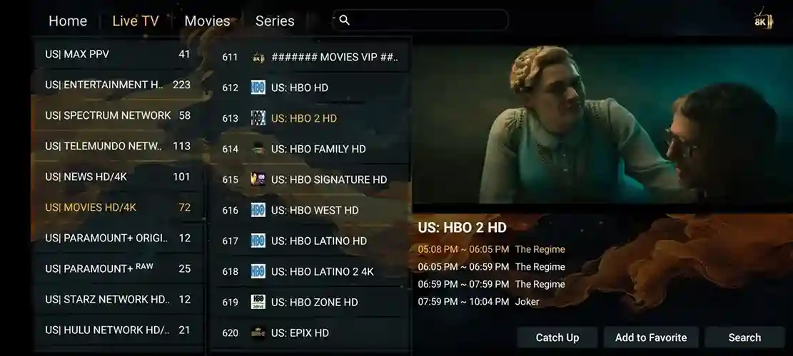 Preview 1 - Kenoa TV IPTV Premium IPTV Subscription